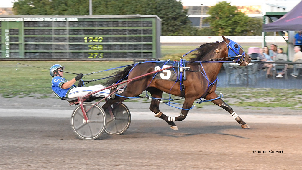 Miki Shan N winning at Charlottetown Driving Park