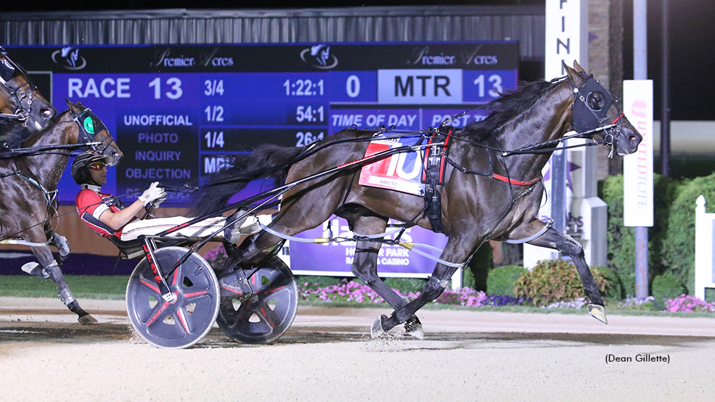 Sabonis winning at Hoosier Park