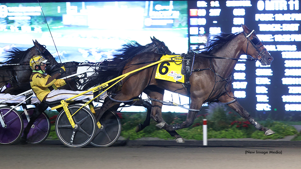 Desperate Man winning the 2021 North America Cup