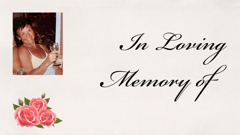 In loving memory of Elizabeth McLaren-Davies