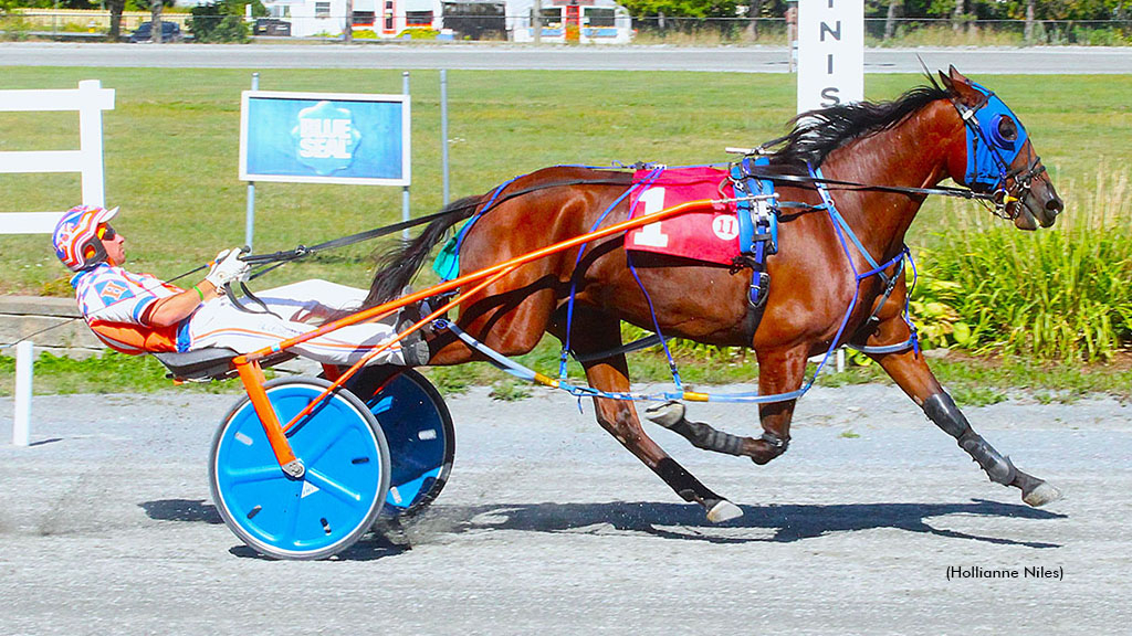 Massive Speed winning at Bangor Raceway