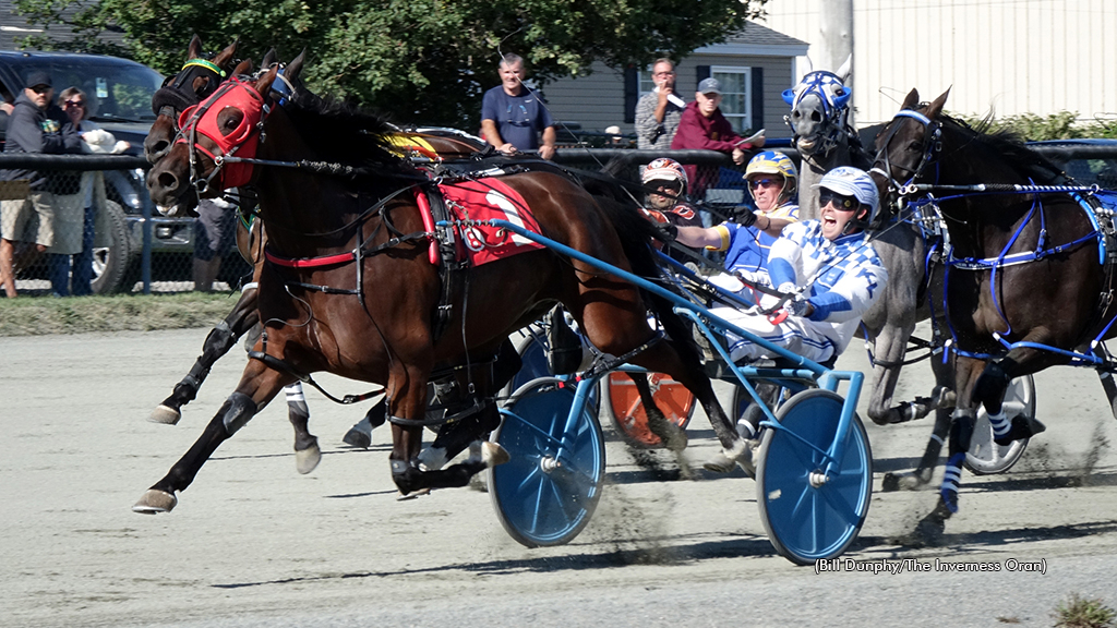 Risin Horizon winning at Inverness Raceway