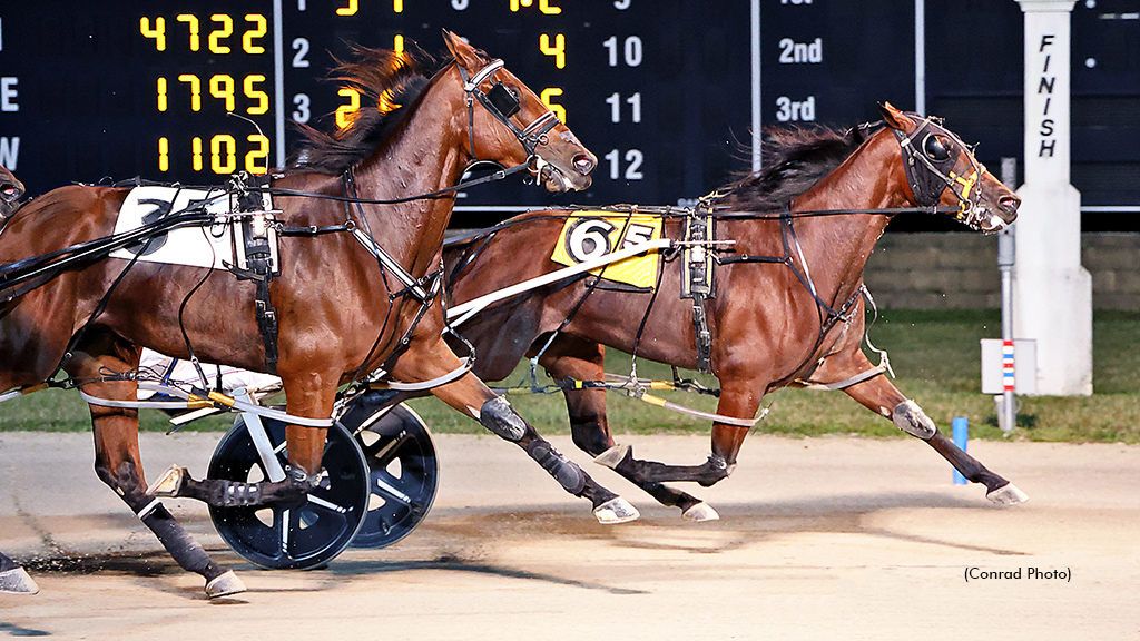 Sunonmybuns winning at Dayton Raceway