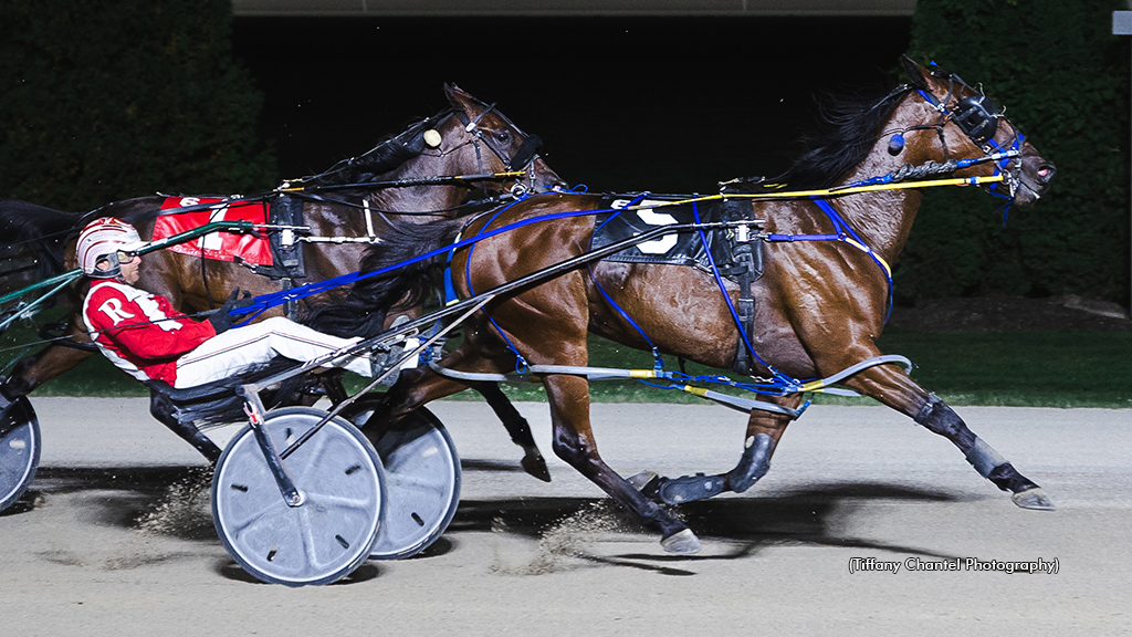 The Magic Moment winning at Grand River Raceway