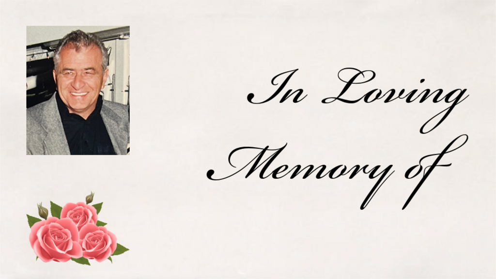 In loving memory of Richard Winacott