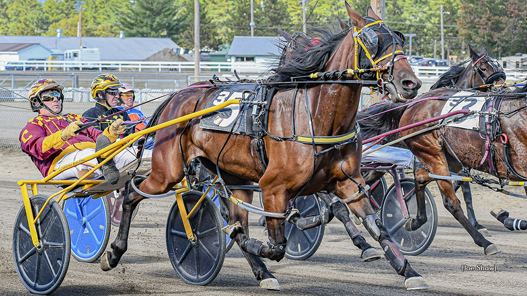 Leanne Marie winning at Fryeburg Fair