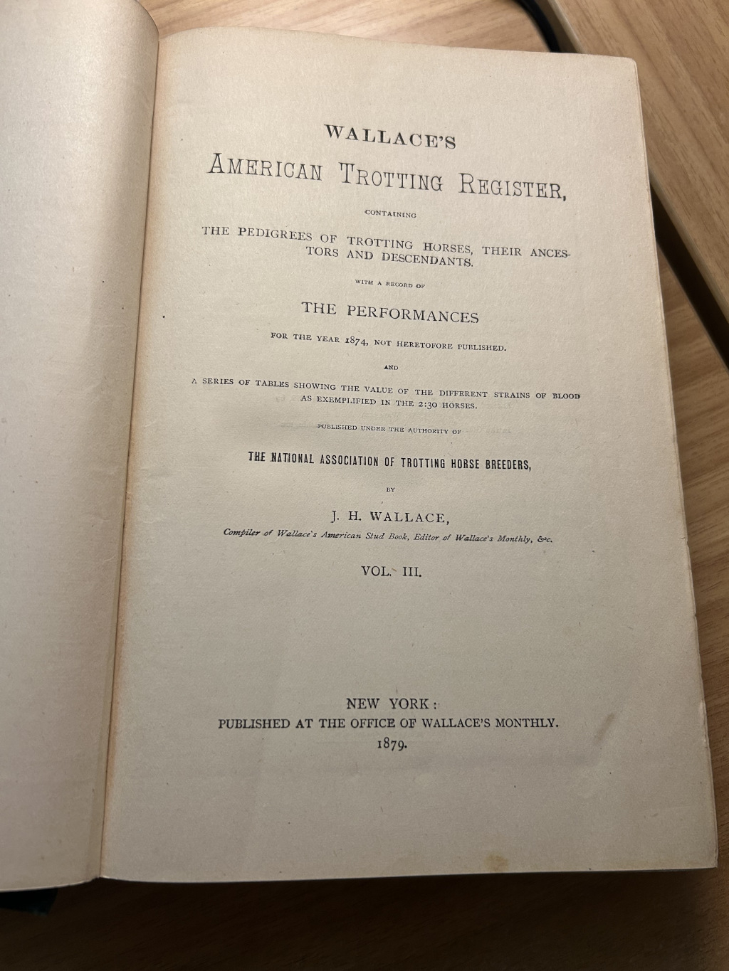 Wallaces Register