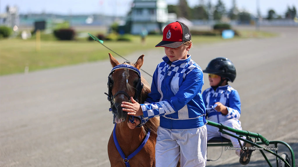 Maritime Mini Racing Series participants during 2024 Old Home Week at Charlottetown Driving Park