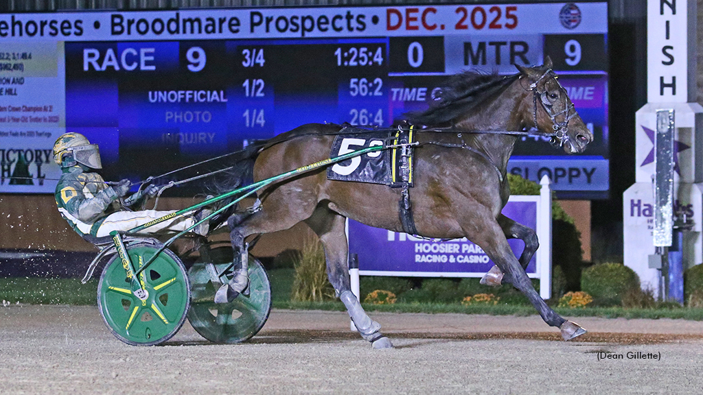 On To Norway winning at Hoosier Park