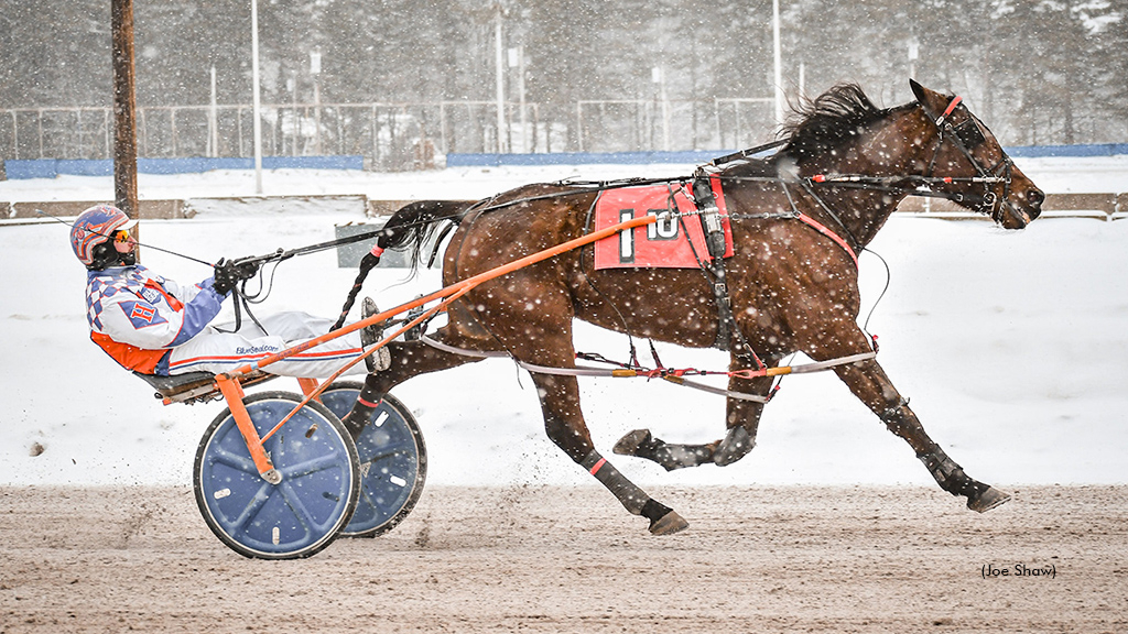 Quan Blue Chip winning at First Tracks Cumberland