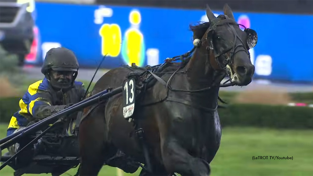 Hokkaido Jiel winning the 2026 Prix D'Amerique