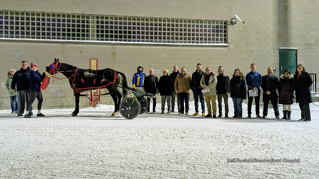 Standardbred Canada Directors and staff at The Raceway at Western Fair District