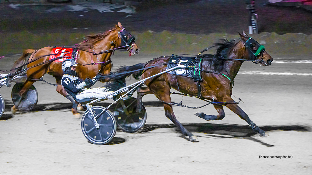 It Takes Two winning at Western Fair Raceway