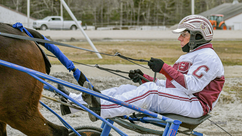 Walter Case Jr. driving at First Tracks Cumberland in Maine