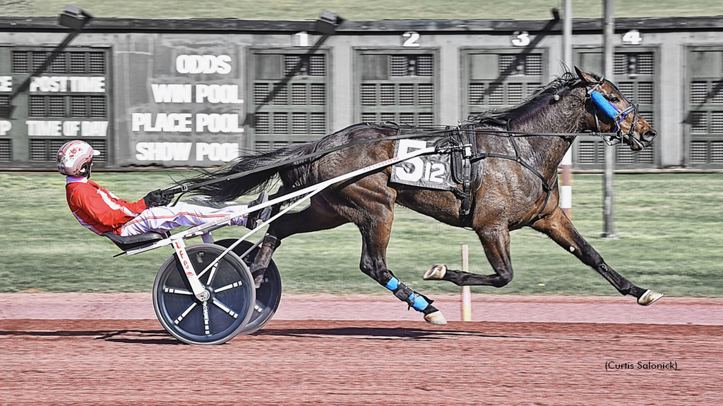 Captain Vodka winning at Pocono Downs
