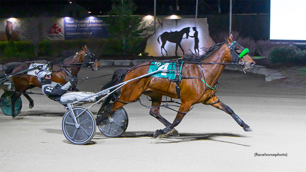 It Takes Two winning at Western Fair Raceway