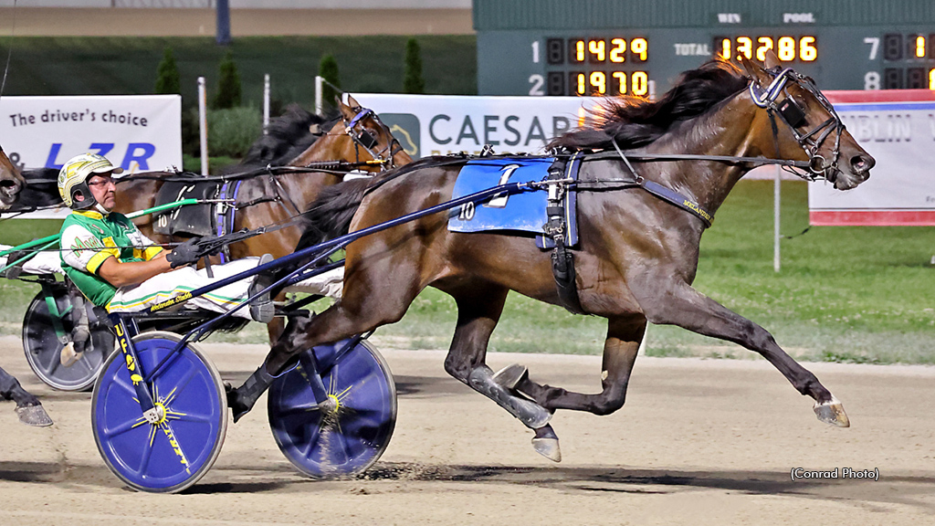 Setyoursightshigh winning at Scioto Downs