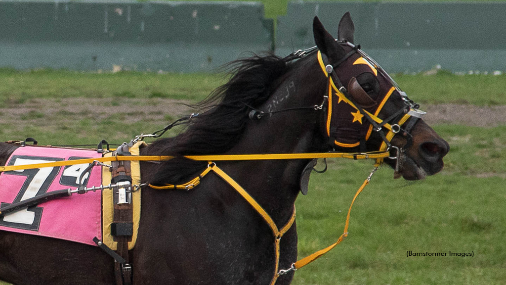 Treasured Tee winning at Buffalo Raceway