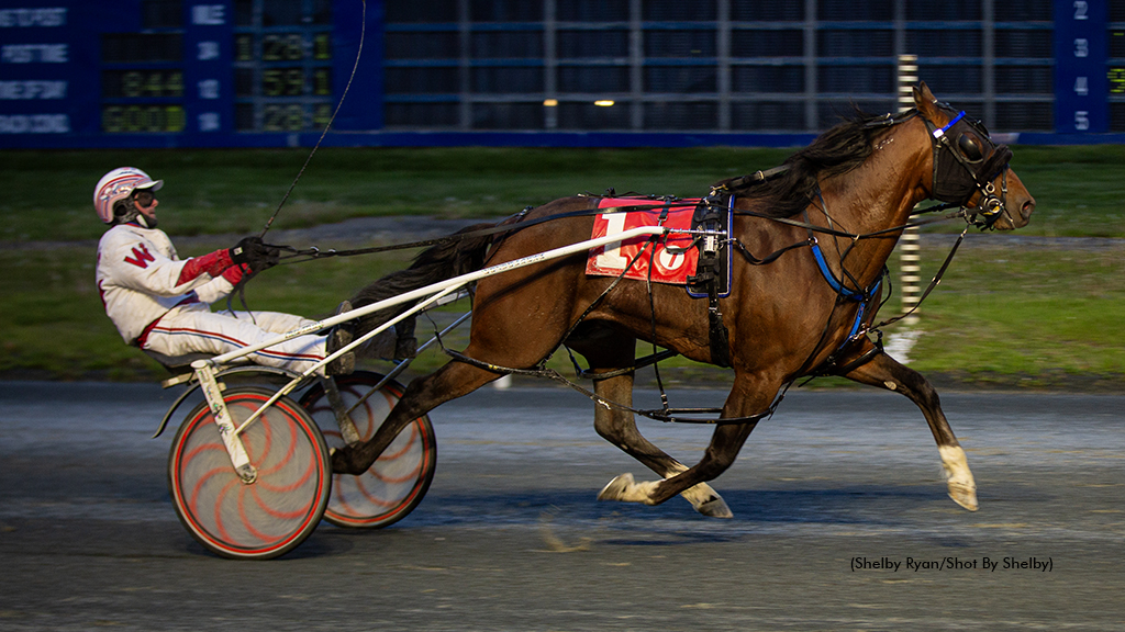 Like A Glove winning at Truro Raceway