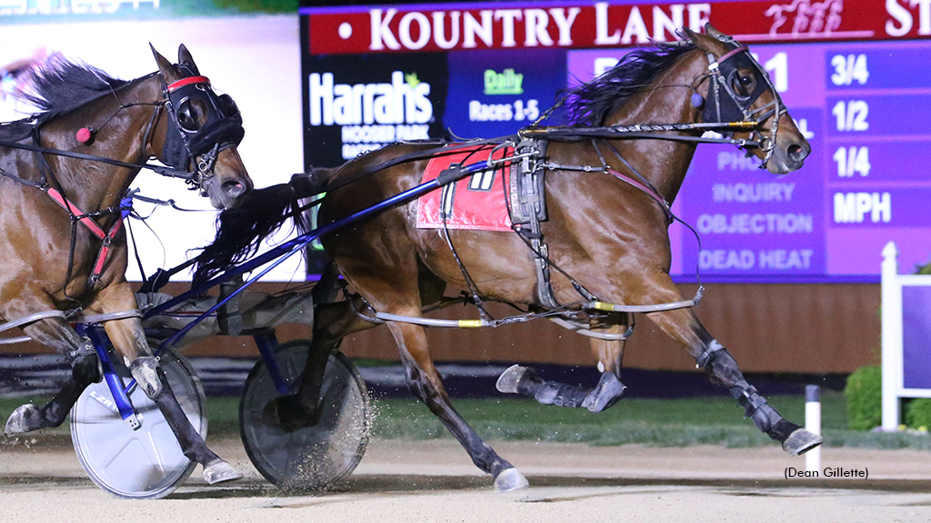 M Ms Bud winning at Hoosier Park