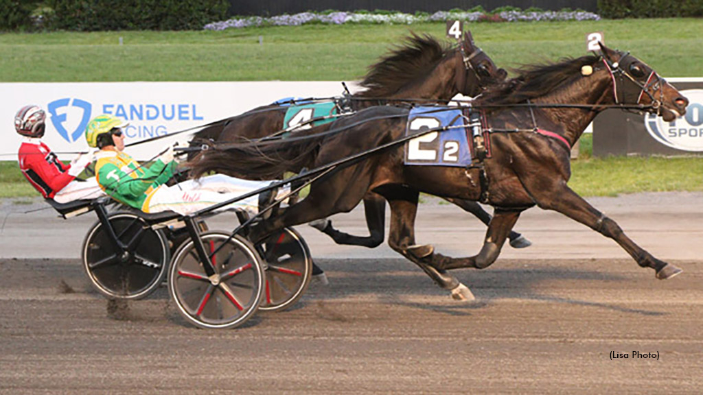 Mega Shark winning at The Meadowlands