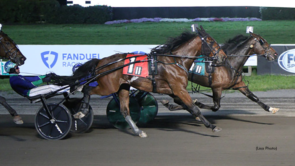 Practical Man winning at The Meadowlands