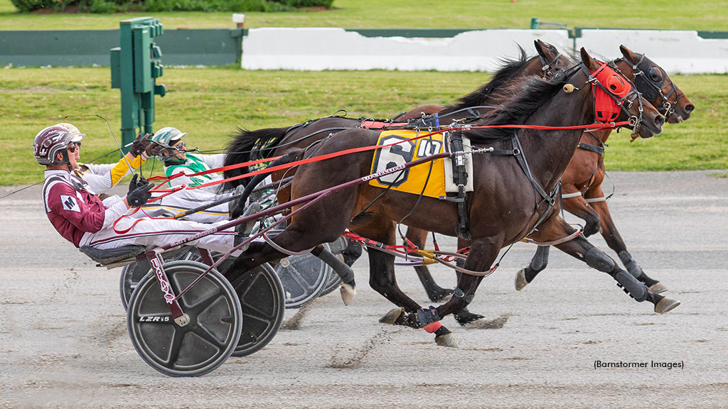Venier Hanover and Do Mischief in a dead heat for win at Buffalo Raceway