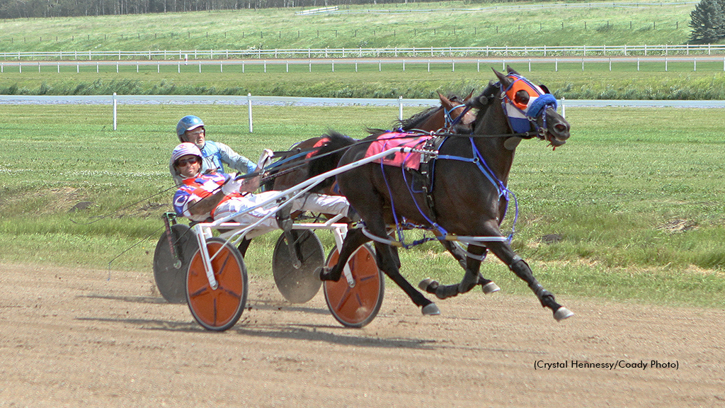 Brandon Campbell earned his 1,000th career training win on July 19, 2026