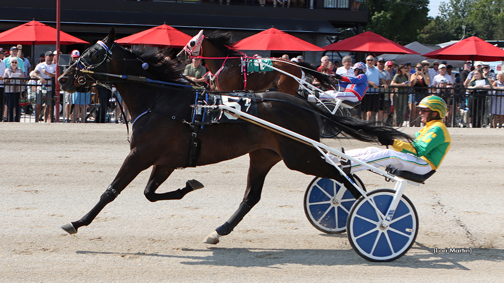 Steve Condren and My Buddy Sam winning the 2026 Legends Day Trot