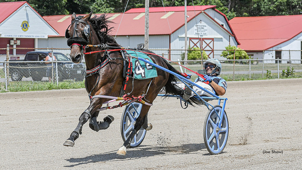 Kevin Switzer Jr. driving Rau Ru at First Tracks Cumberland