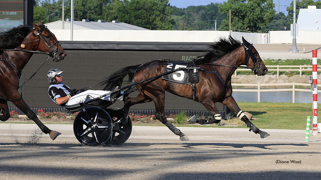 Tom Largo winning at Northfield Park