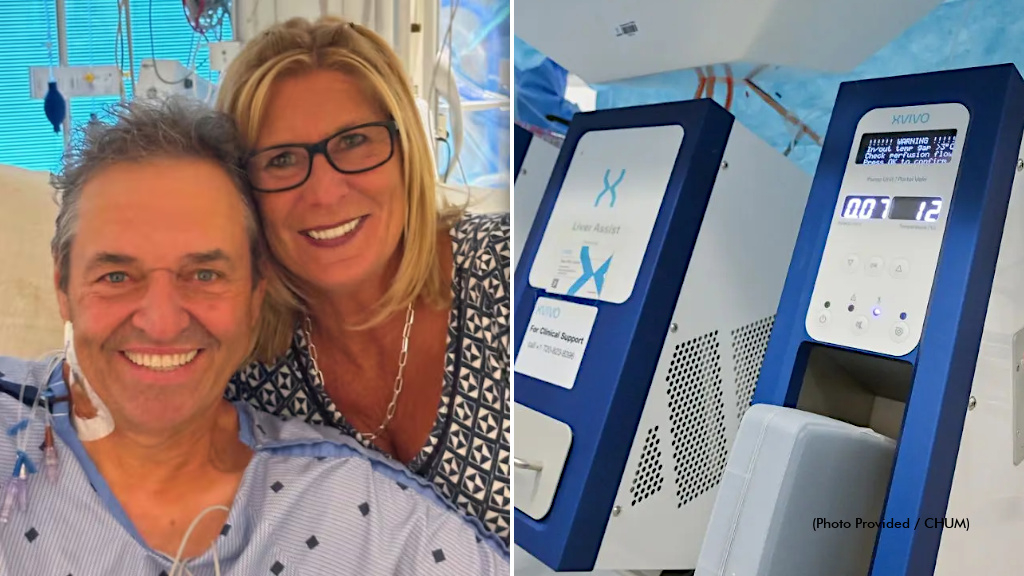 Gerard Landry and the XVIVO Liver Assist machine that saved his life