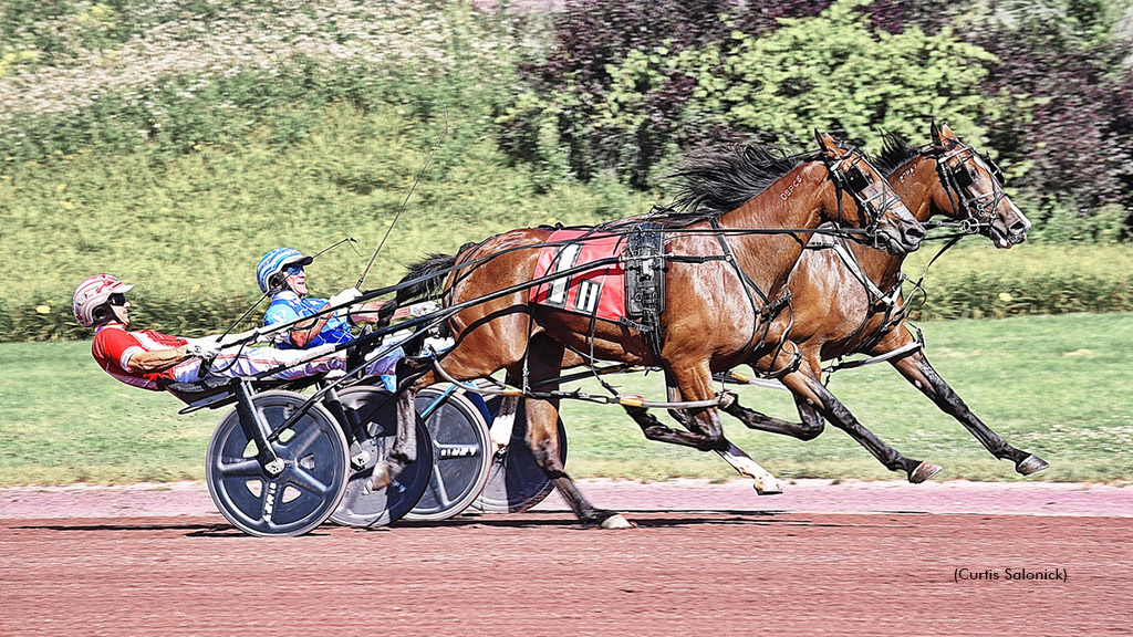Gigi N Miki winning at Pocono Downs