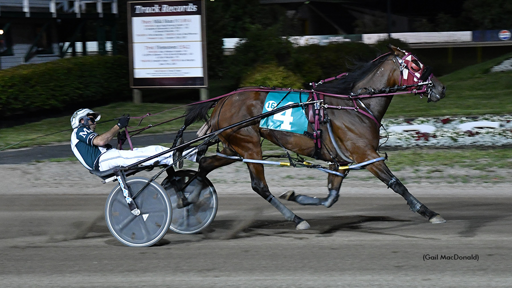 Lady Cafe Au Lait winning at Charlottetown Driving Park