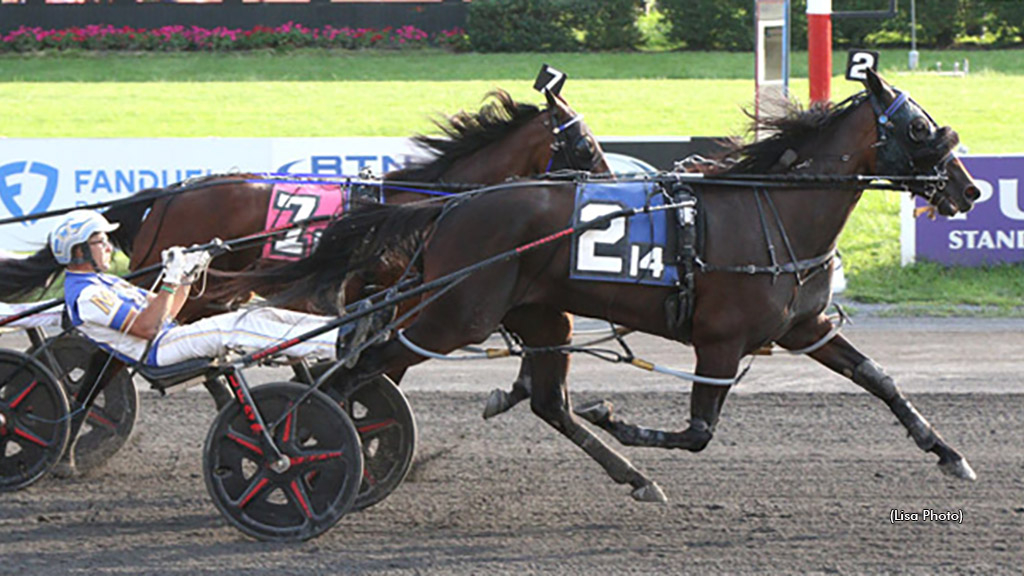 Miki And Minnie winning at The Meadowlands