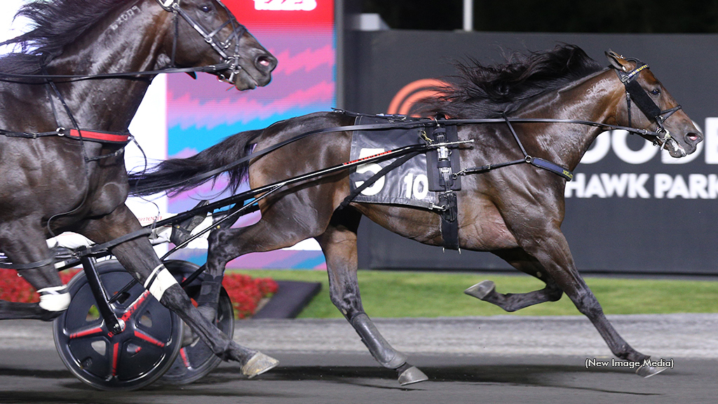 Super Chapter winning at Woodbine Mohawk Park
