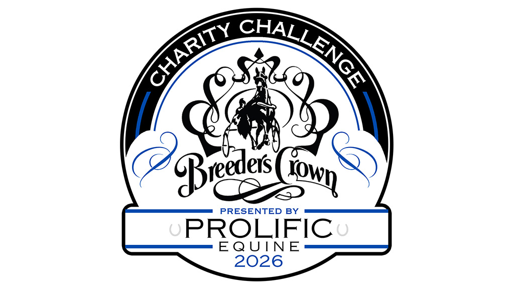 A logo of the Breeders Crown Charity Challenge
