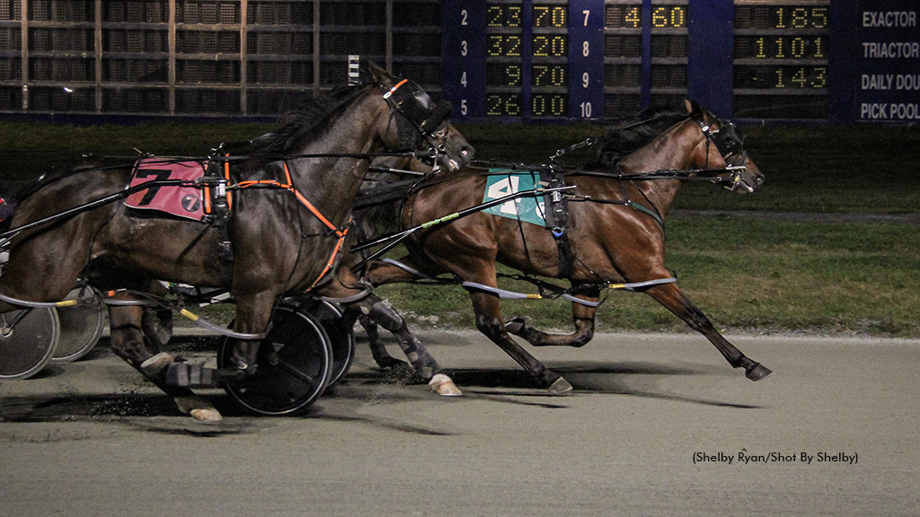 Captain Tate winning at Truro Raceway