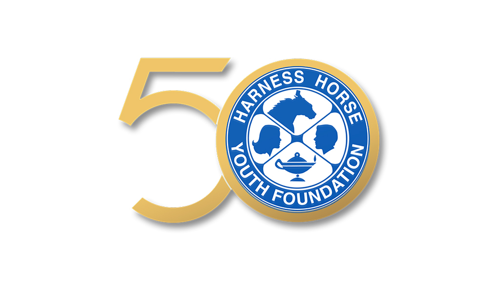 Harness Horse Youth Foundation 50th anniversary logo