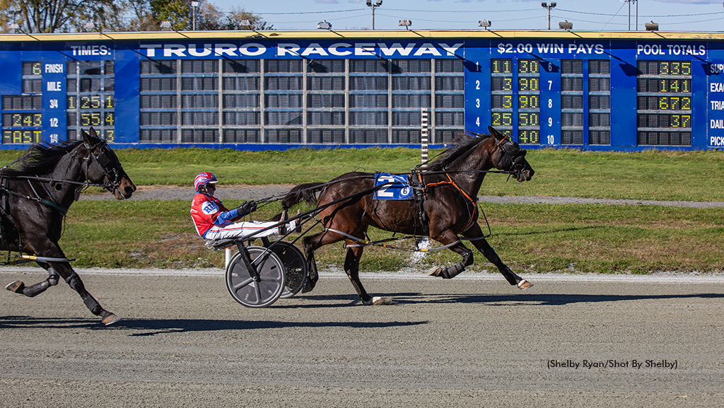 Bettor On Than Off winning at Truro Raceway