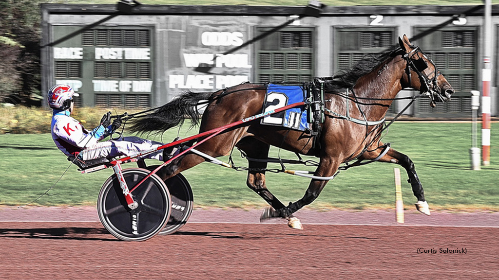 Honey Roll winning at Pocono Downs