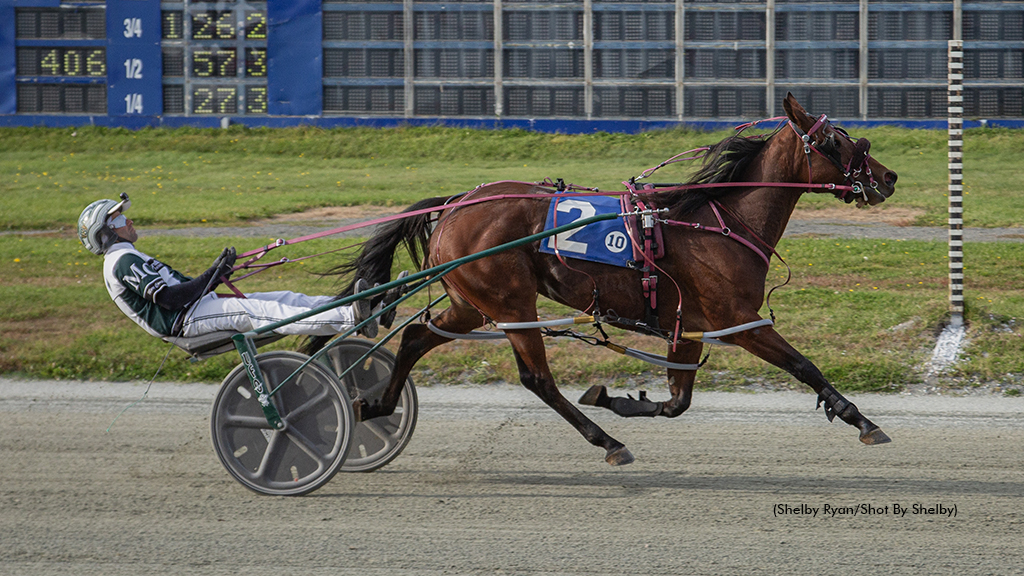 Windemere Skye winning at Truro Raceway