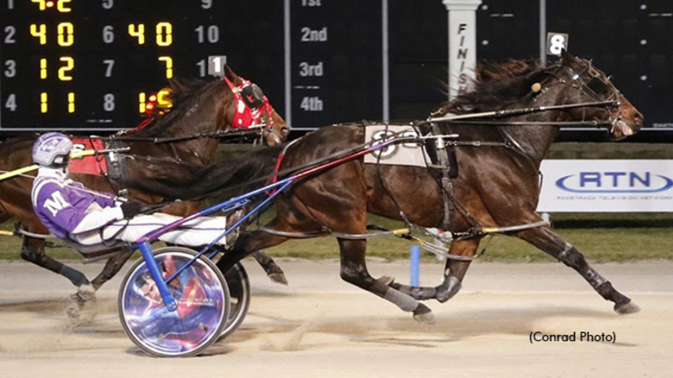 Sectionline Bigry winning at Miami Valley Raceway