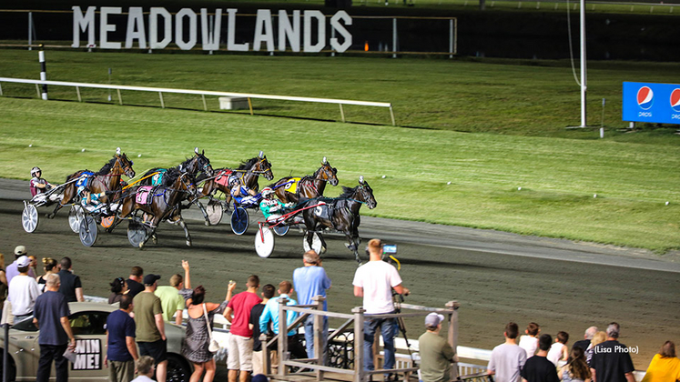 Harness racing at The Meadowlands