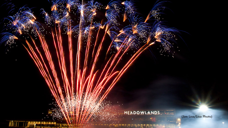Fireworks at The Meadowlands