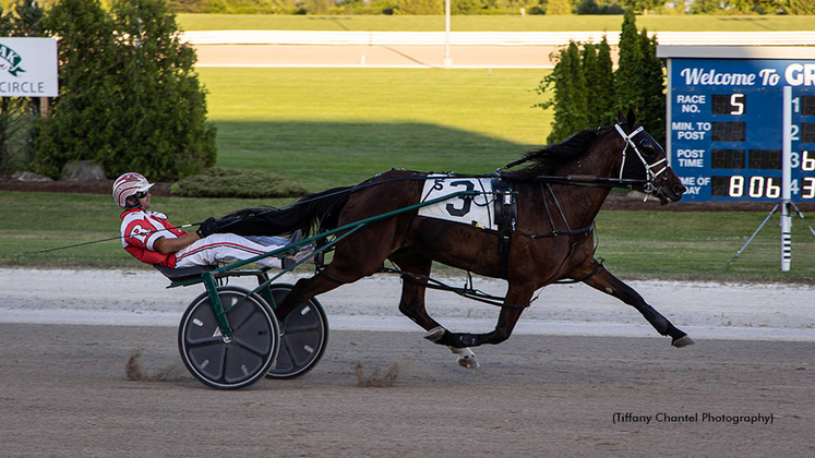 Sporty Tori winning at Grand River Raceway