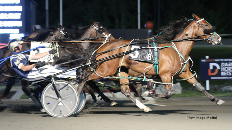 Goudawon winning at Woodbine Mohawk Park