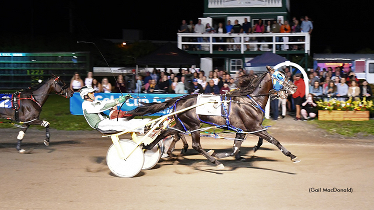 Twin B Tuffenuff winning at Charlottetown Driving Park