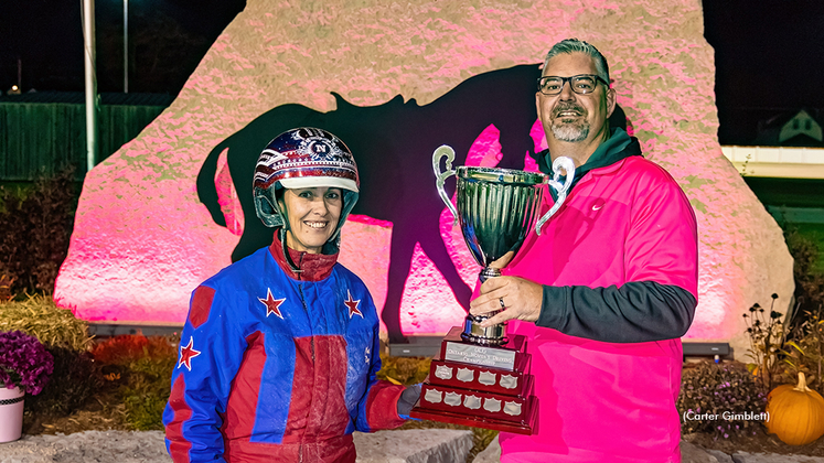 Natasha Day, winner of the Ontario Women's Driving Championship