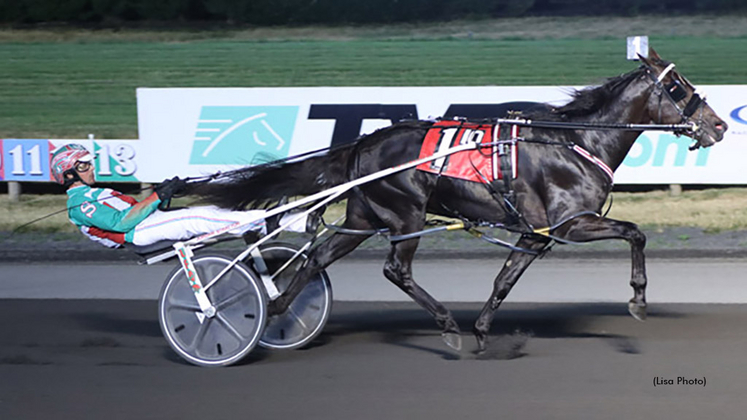 Voukefalas winning at The Meadowlands